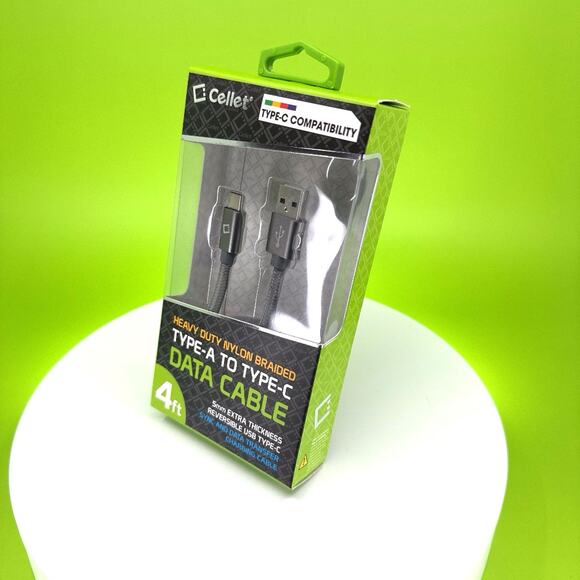 USB-C to USB-A Nylon Braided Cable - Picture 7 of 16